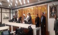  تجلیل از مقام شامخ مادران و همسران شهدا در بیمارستان فیروزآبادی