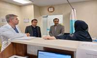 بازدید معاونان دانشگاه علوم پزشکی ایران از بیمارستان فیروزآبادی و تحسین تلاش‌های کادر درمان