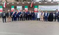  برپایی موکب بیمارستان فیروزآبادی همزمان با ۲۲ بهمن