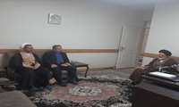 دیدار مدیریت بیمارستان فیروزآبادی با امام جمعه برای جلب مشارکت خیرین حوزه سلامت